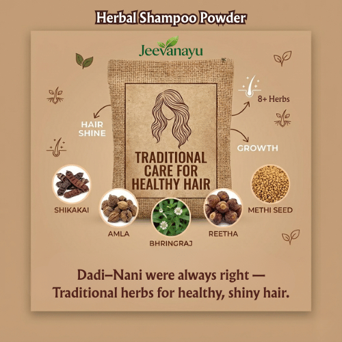 Kesh Tejam Daily Hair Wash Herbal Powder (3)